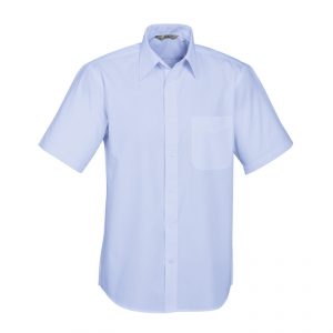 Biz Collection Mens Base Short Sleeve Shirt  S10512 - Image 4