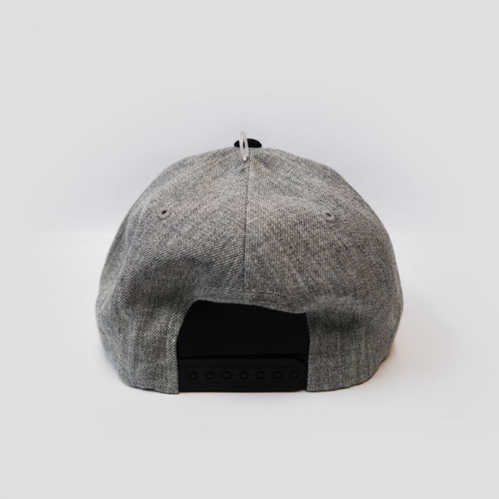 WOOLBLEND – GREY MARLE-BLACK_-_back