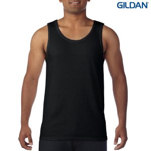 Gildan Ultra Cotton Adult Sleeveless T-Shirt 5200 - Image 4