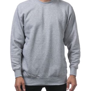 PROCLUB Heavyweight 13oz Crew Neck Fleece Pullover Sweatshirt - Image 7