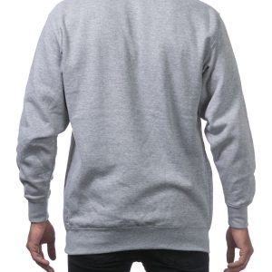 PROCLUB Heavyweight 13oz Crew Neck Fleece Pullover Sweatshirt - Image 8
