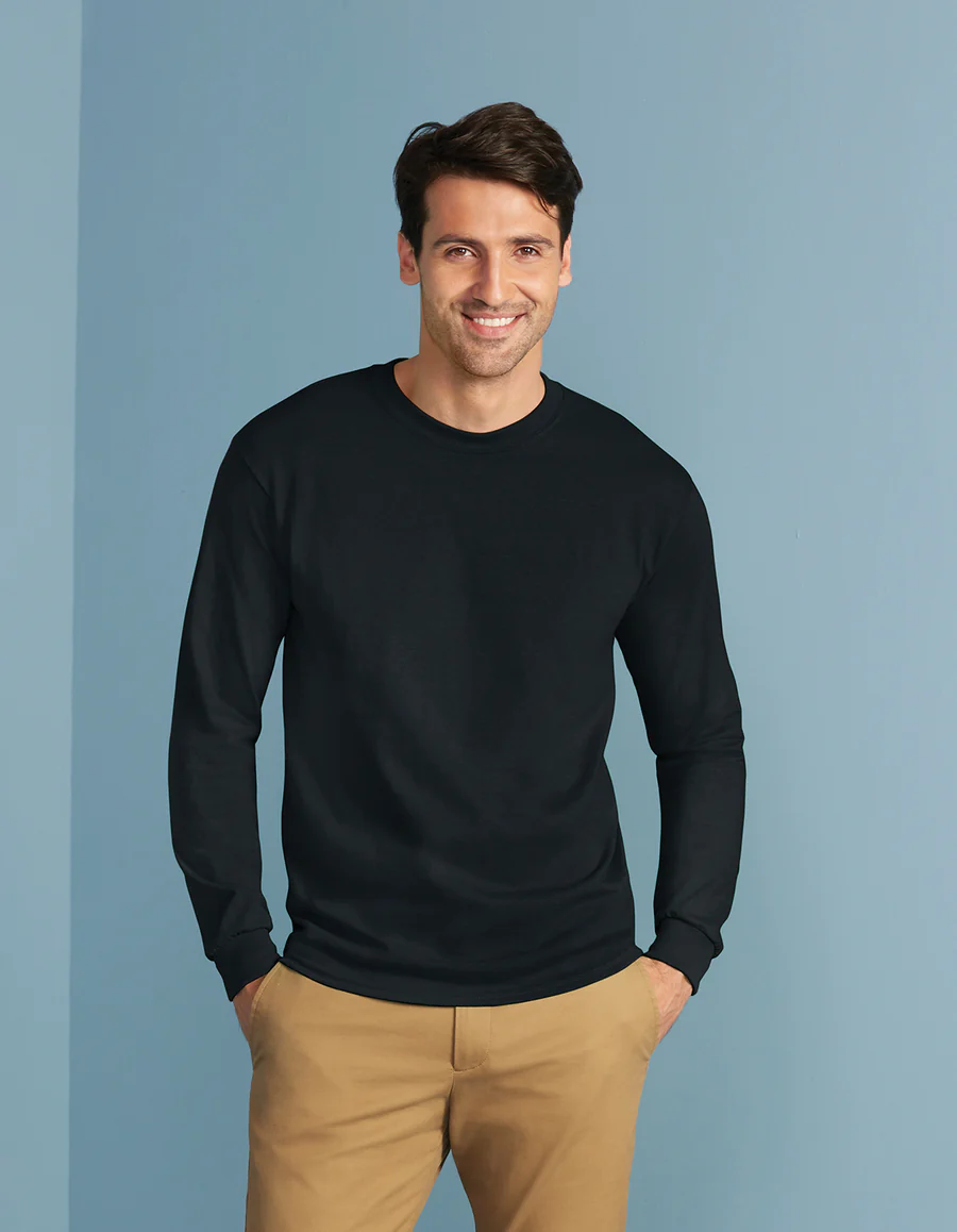 GILDAN Heavy Cotton Adult Long Sleeve T-Shirt 5400 – Logo House