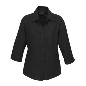 BIZ Ladies Plain Oasis 3/4 Sleeve Shirt LB3600 - Image 12