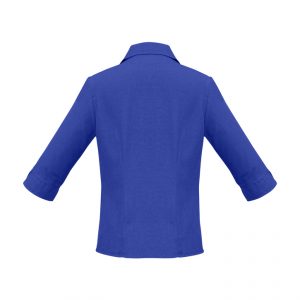 BIZ Ladies Plain Oasis 3/4 Sleeve Shirt LB3600 - Image 5