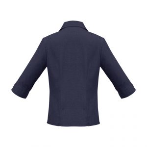 BIZ Ladies Plain Oasis 3/4 Sleeve Shirt LB3600 - Image 17