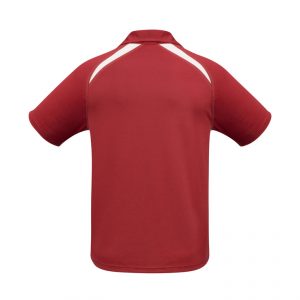BIZ Mens Splice Polo P7700 - Image 4