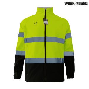 Workguard Hi Visibility Printable Softshell Jacket R450X - Image 4