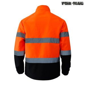 Workguard Hi Visibility Printable Softshell Jacket R450X - Image 3