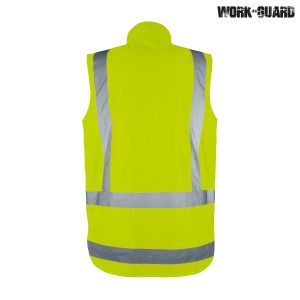 Workguard Reversible Fleece Lined Safety Vest – Day/Night R461X - Image 5