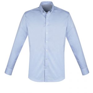 BIZ Mens Camden Long Sleeve Shirt - S016ML - Image 7