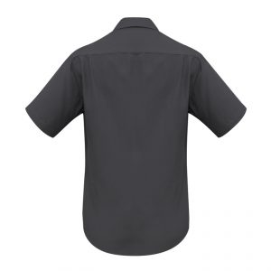 BIZ Mens Plain Oasis Short Sleeve Shirt SH3603 - Image 17