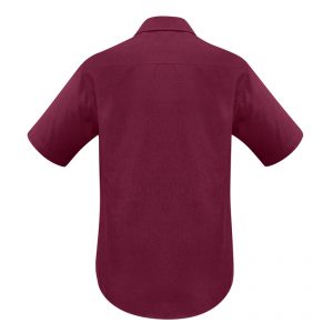 BIZ Mens Plain Oasis Short Sleeve Shirt SH3603 - Image 3