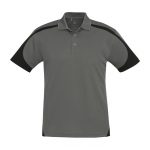 biz-collection-p401ms-mens-talon-polo-ashblack