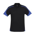 biz-collection-p401ms-mens-talon-polo-blackroyal