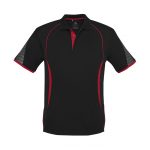 biz-collection-p405ms-mens-razor-polo-blackred