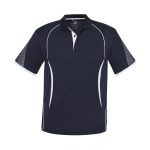 biz-collection-p405ms-mens-razor-polo-navywhite