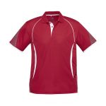 biz-collection-p405ms-mens-razor-polo-redwhite