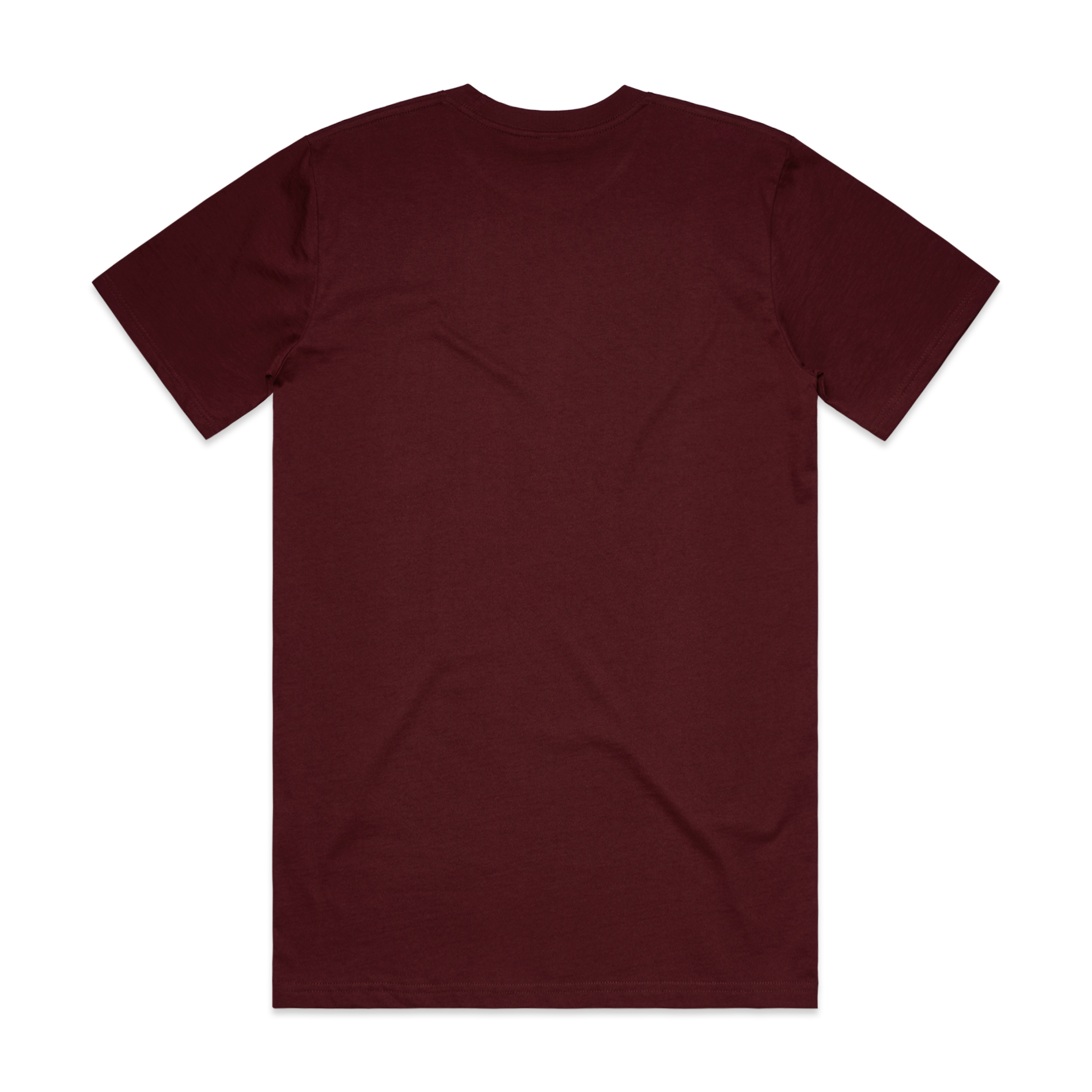 5026_CLASSIC_TEE_BURGUNDY_BACK